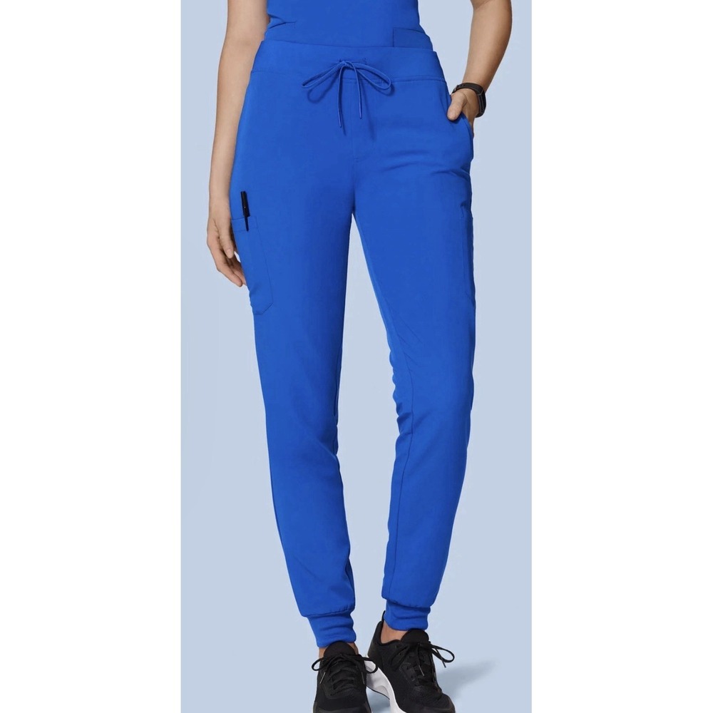 Size: 3XL - Women's Mandala High Waisted Joggers Royal Blue